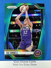 2024 #62 Rae Burrell Panini Prizm WNBA Green Prizm Sparks