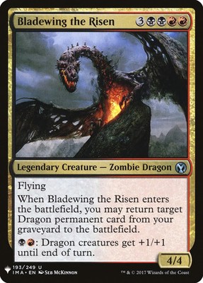 Bladewing the Risen [Mystery Booster] Lightly Played