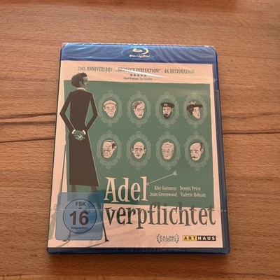 Adel verpflichtet (1949)[Blu-ray/NEU/OVP] in acht Rollen Sir Alec Guinness