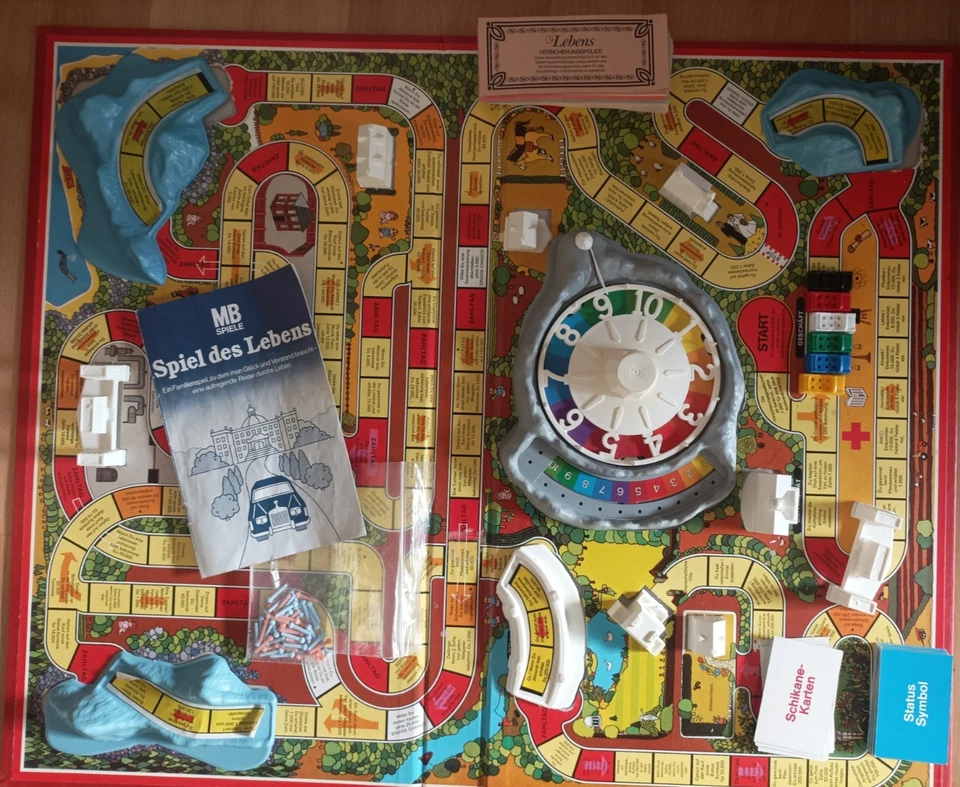 MB Spiele *Spiel des Lebens* 456000 Brettspiel 1984 -100 % vollständig - Bild 3 von 4
