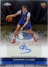 Chaser Packs!!!2025-26 Topps Chrome Cooper Flagg Auto RC Dallas Mavericks🏀