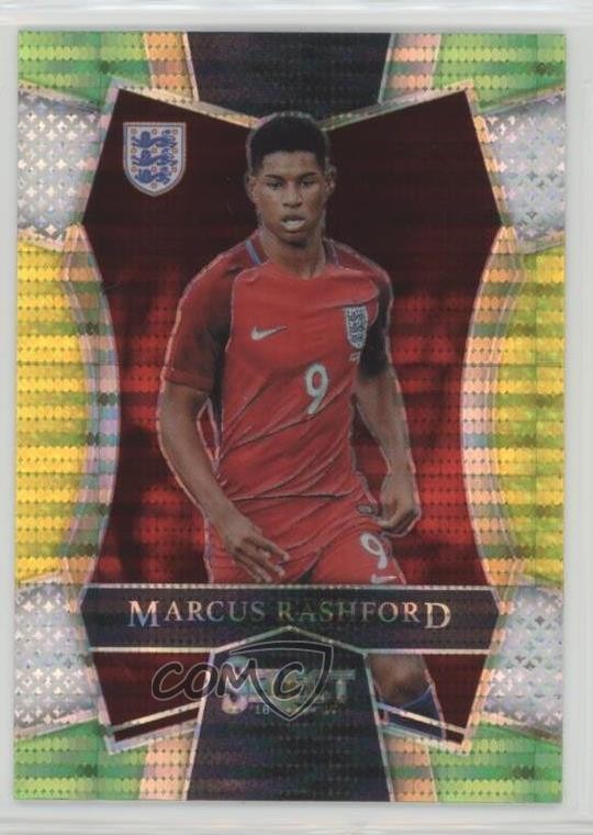 2016-17 Panini Select Mezzanine Multi-Color Prizm Marcus Rashford #151 3c5