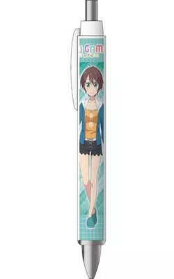 Game! Shinoda Hajime Pen Ballpoint Plastic Inkjet 38x95.5mm