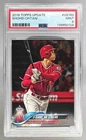139650124 Shohei Ohtani 2018 Topps Update #US189 Rookie RC PSA 9