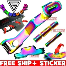 GHOST INC for GLOCK 43 43X 48 RAINBOW TRIGGER PINS EXTENDED SLIDE RELEASE LOCK