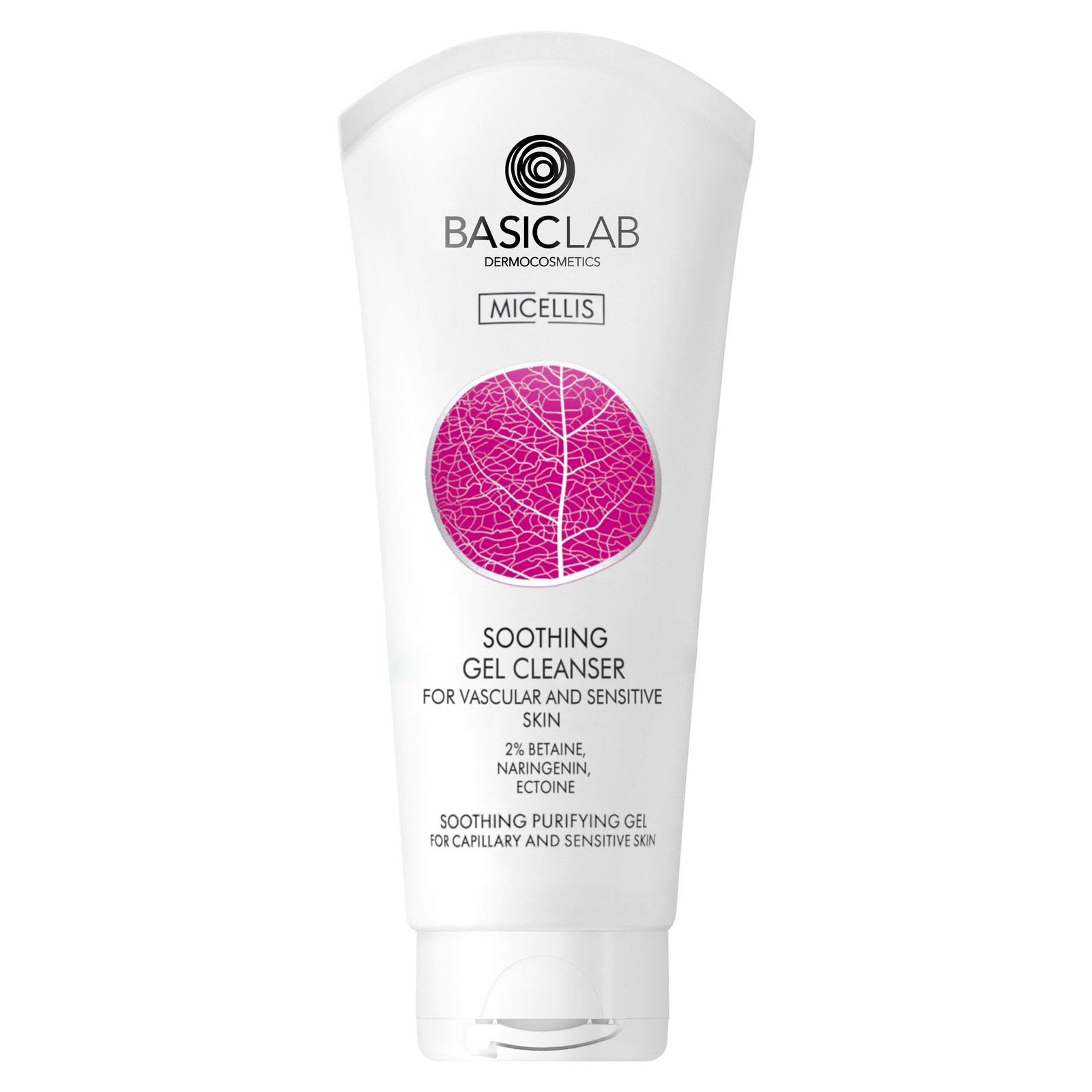 BasicLab Micellis Soothing Cleansing Gel Vascular Sensitive Skin 100ml