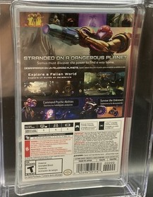 Metroid Prime 4: Beyond CGC 10 A++ Perfect Graded Switch New Sealed 1st Print