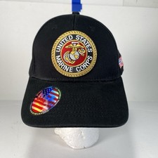 United States Marine Corps Hat Cap Strap Back USMC Army Veteran Military USA Men