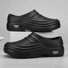 Unisex Non Slip Work Clogs Waterproof Chef Shoes Kitchen Nursing Safety Shoes Uk
