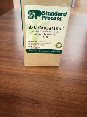 Standard Process A-C Carbamide Dietary Supplement Capsules 90, Gluten-Free 0625