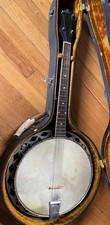 Gibson The Gibson 4-String Tenor Banjo Closed Back w/ Hard Case 1926