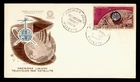 DR WHO 1962 FRENCH POLYNESIA FDC SPACE SATELLITE M80978