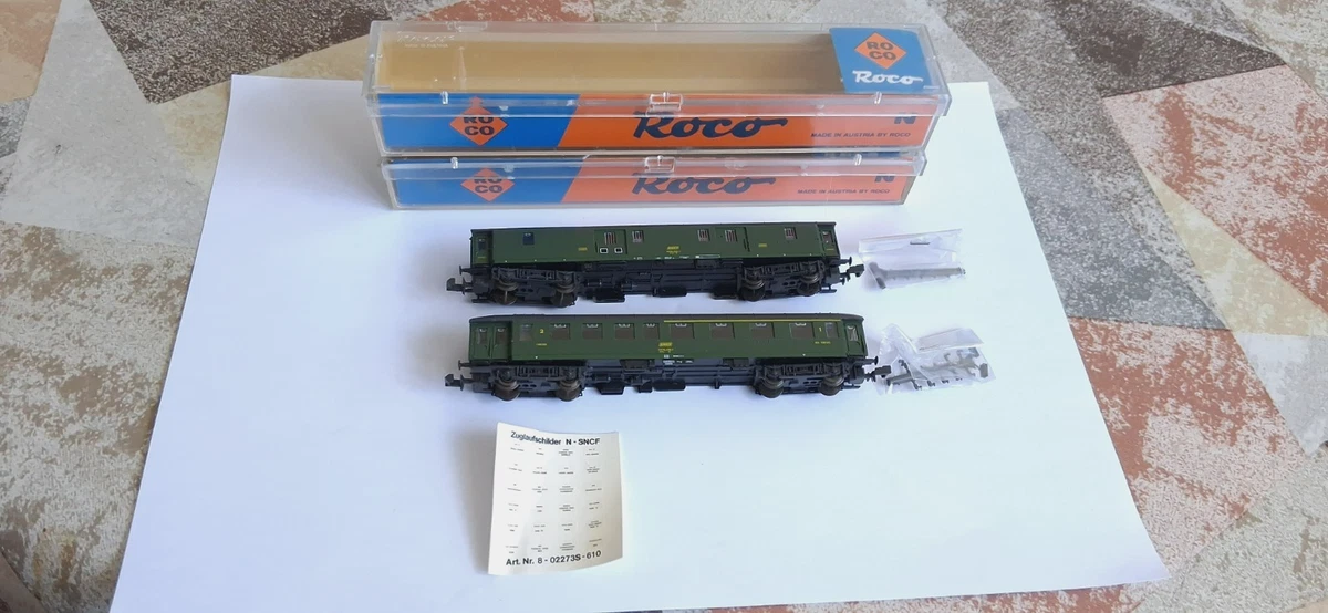 ROCO 64616 VOITURE voyageurs 2 cl type EST B11 ép.IV Verte SNCF HO EUR 43,99 - FR