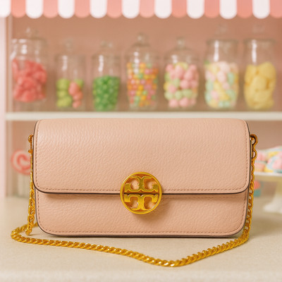burch crossbody bag chelsea chain pouch tory burch NEW Tory Burch Chelsea Chain MINI SHOULDER BAG Pale Apricot Pink