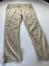 Carhartt Carpenter Pants Size 40X30 Tan Straight Fit Workwear Pockets Outdoor