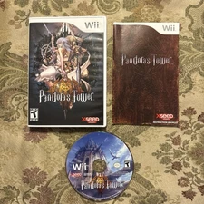 Pandora's Tower (Nintendo Wii, 2013) CIB Complete In Box Tested Nice Disc !!