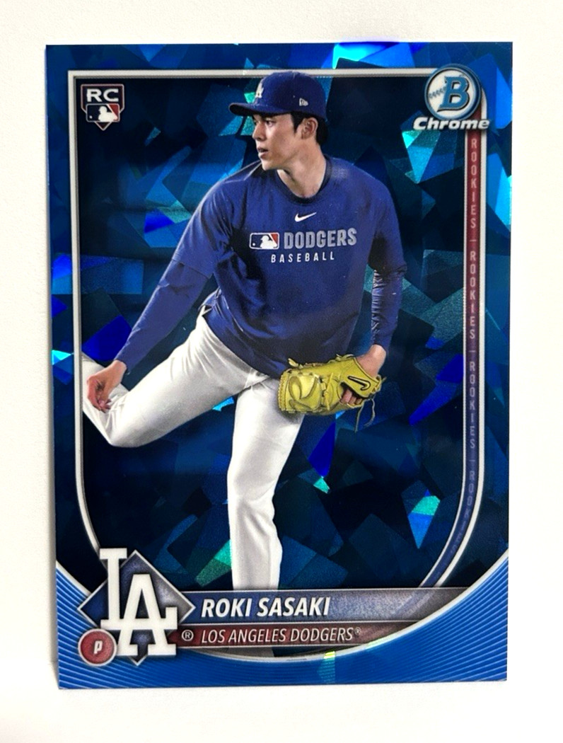 2025 Bowman Chrome Sapphire Edition - Image Variation Roki Sasaki #12 (RC)