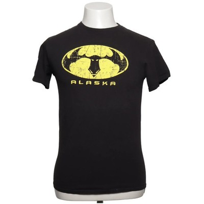 Delta Pro Weight, T-shirt, Größe: S, Schwarz/Gelb, Baumwolle, Print, Herren #tK8