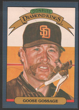 1986 Donruss Baseball #2 - Goose Gossage DK - San Diego Padres  86-171