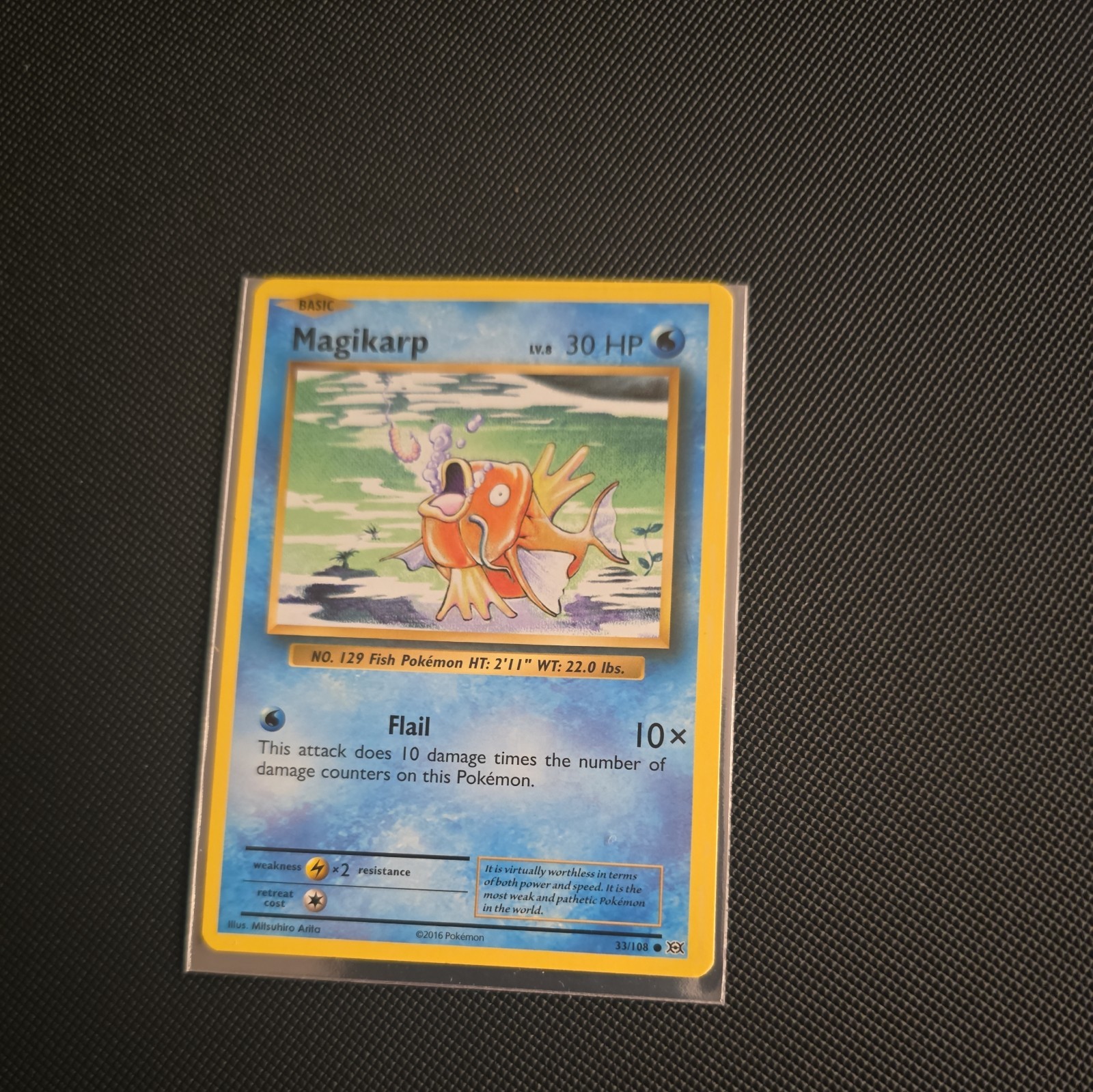 Magikarp Common XY - Evolutions 33/108 NM Pokemon Card