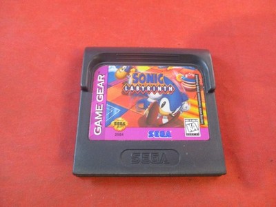 Sonic Labyrinth (Sega Game Gear) game WORKS!