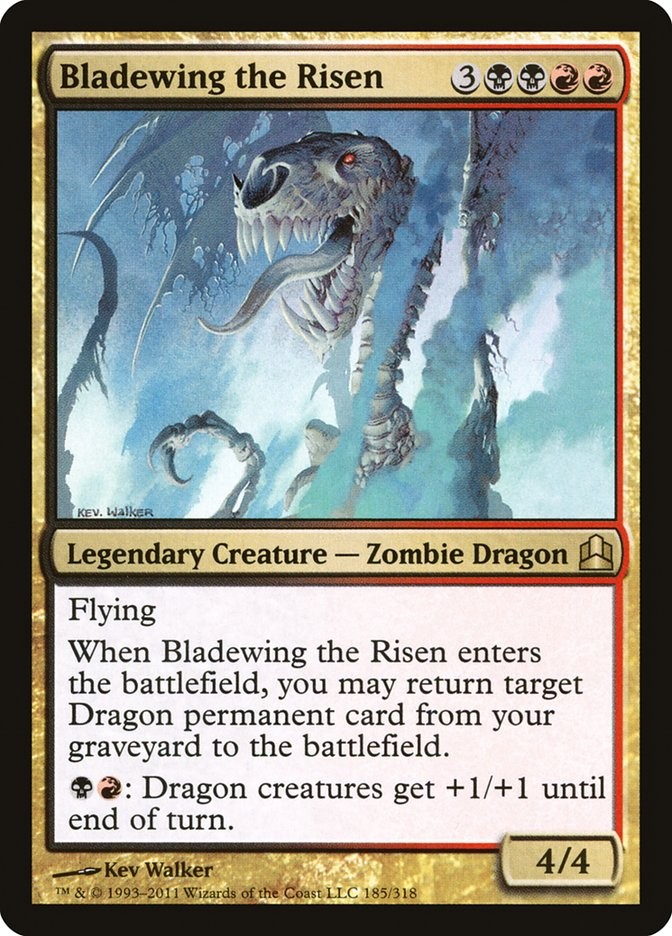 MTG Magic the Gathering Bladewing the Risen (185/320) Commander LP