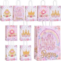 GeschenktüTen 10 StüCk Mit Griffen Prinzessin PapiertüTen FüR Kindergeburtstag
