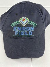 Vintage Enron Field Yankees Inaugural Game Snapback Hat Y2K Houston Astros VTG
