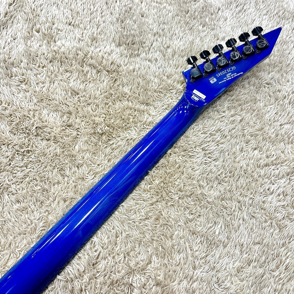 BanG Dream! M-II SAYO See thru Purple Electric Guitar & Guitar