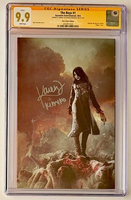 CGC SS 9.9   THE BOYS #1   SIGNED KAREN FUKUHARA and  KIMIKO    BARENDS VIRGIN