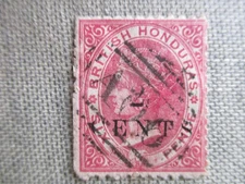 British Honduras, Scott# 22,used
