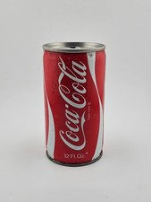 Vintage Steel Pull Tab Coca Cola Soda 12 oz Empty Can