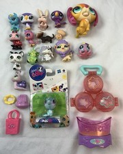 Littlest Pet Shop LPS Hasbro Bundle Figures With Accessories Collection Anima...