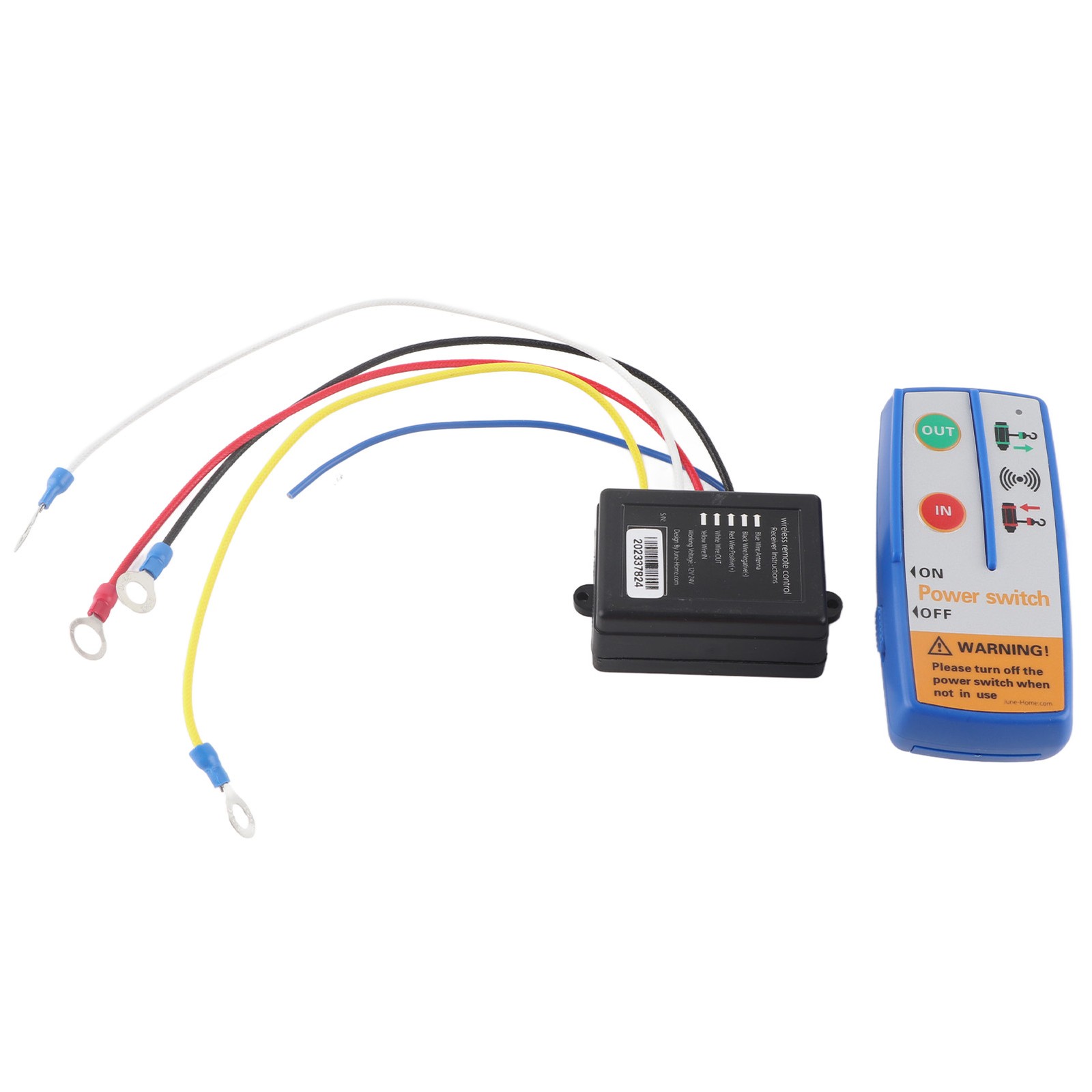 12V Winch Wireless Remote Control Kit For Truck ATV SUV