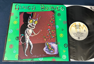 RARE OINGO BOINGO ''Nothing To Fear'' PROMO Monarch 1st US Press w/fan club NM