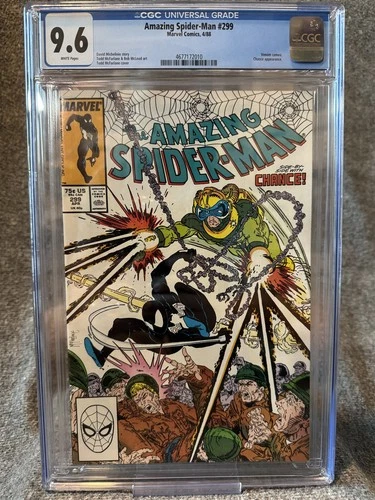 Amazing Spider-Man #299 CGC 9.6 (1988 Marvel) Todd McFarlane - Free Combine Ship