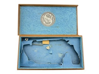 Vintage Smith & Wesson / S&W Revolver Wooden Box