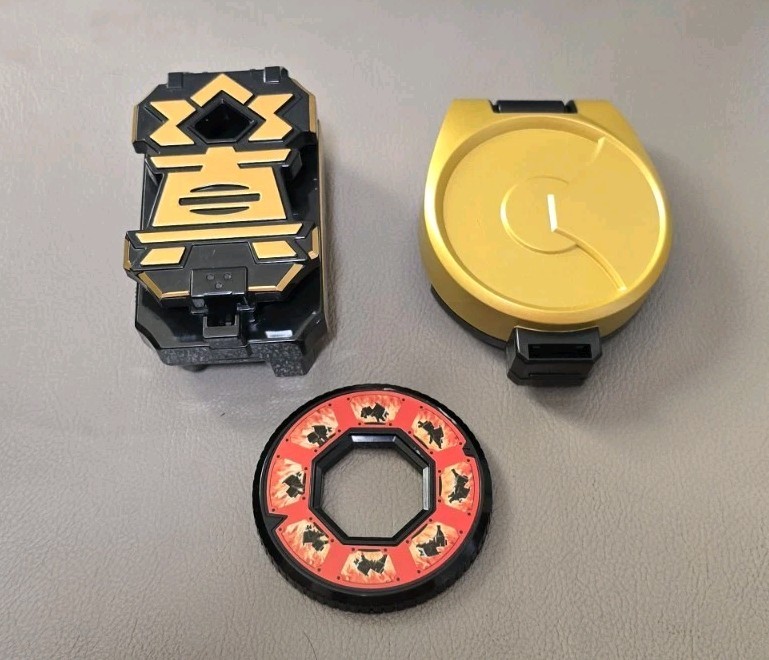 RARE! Power Rangers Super Samurai Black Box Morpher, Case & 1 Disc