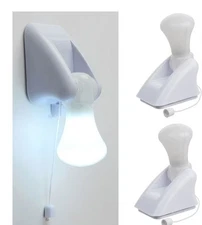 Smart Home 4 Pack Battery Operated LED Light Bulbs Peel and Stick Anywhe