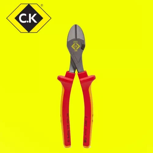 C. K Tools T37021 200 RedLine VDE High Leverage Side Cutters 200mm