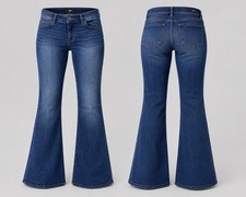 KUT from the Kloth Womens Natalie Bootcut Jeans WOMENS 6 Dark Wash Denim