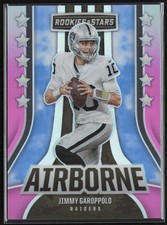2023 Airborne Purple Prizm Jimmy Garoppolo 23/75 Las Vegas Raiders #176