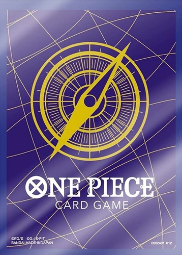 10 Blue Compass Card Protectors | One Piece TCG Card Game Official V2 (2022) - Picture 2 of 2