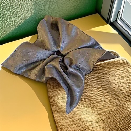 Casual Pleated Low Hair Bands Gentle Hair Ties Women Girls Accessories - Picture 11 of 12