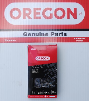 Oregon 80TXL064G SpeedCut Nano Chain, .325'' LP Pitch, .043'' Gauge, 64 DL 16''