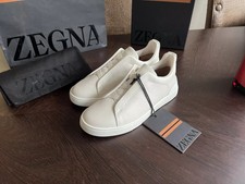 Zegna Triple Stitch  Sneaker aus Hirschleder ...