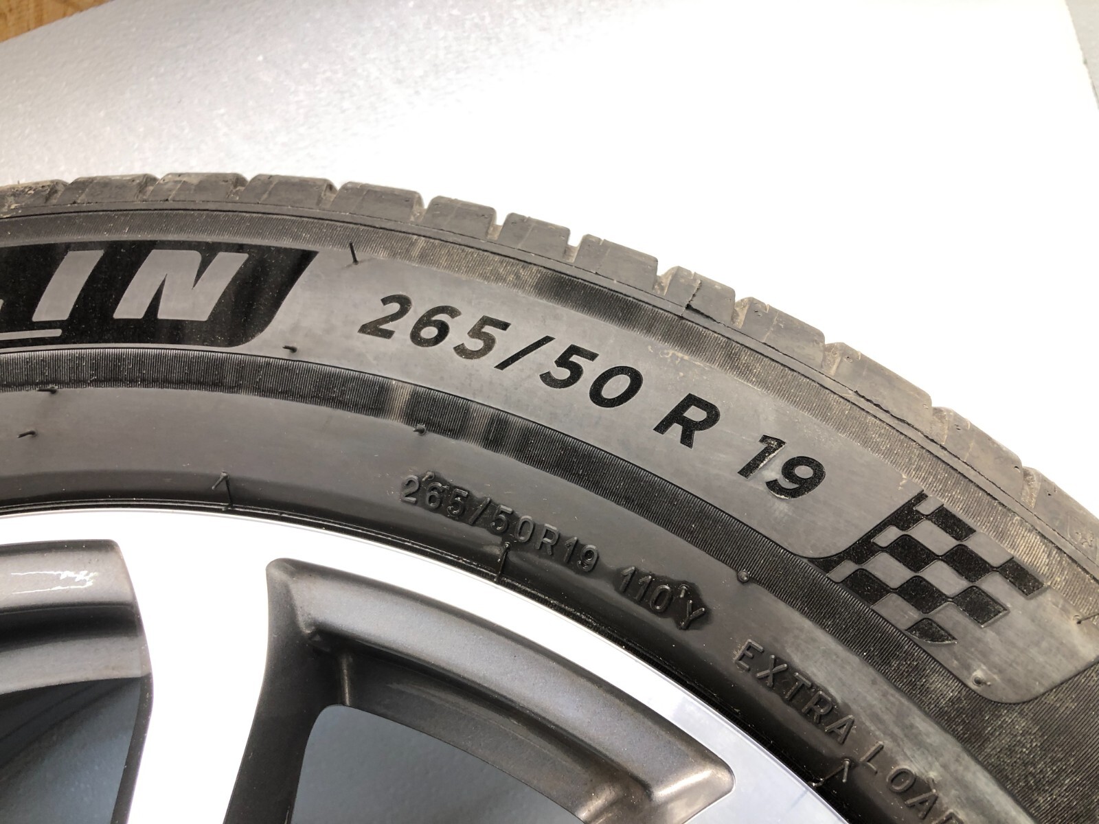 2017-2024 MASERATI LEVANTE FRONT WHEEL RIM 19" 8.5JX19 MICHELIN 265/50R19 OEM