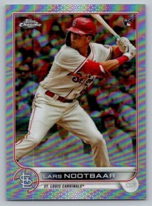 2022 Topps Chrome - #19 Lars Nootbaar (RC) Refractor