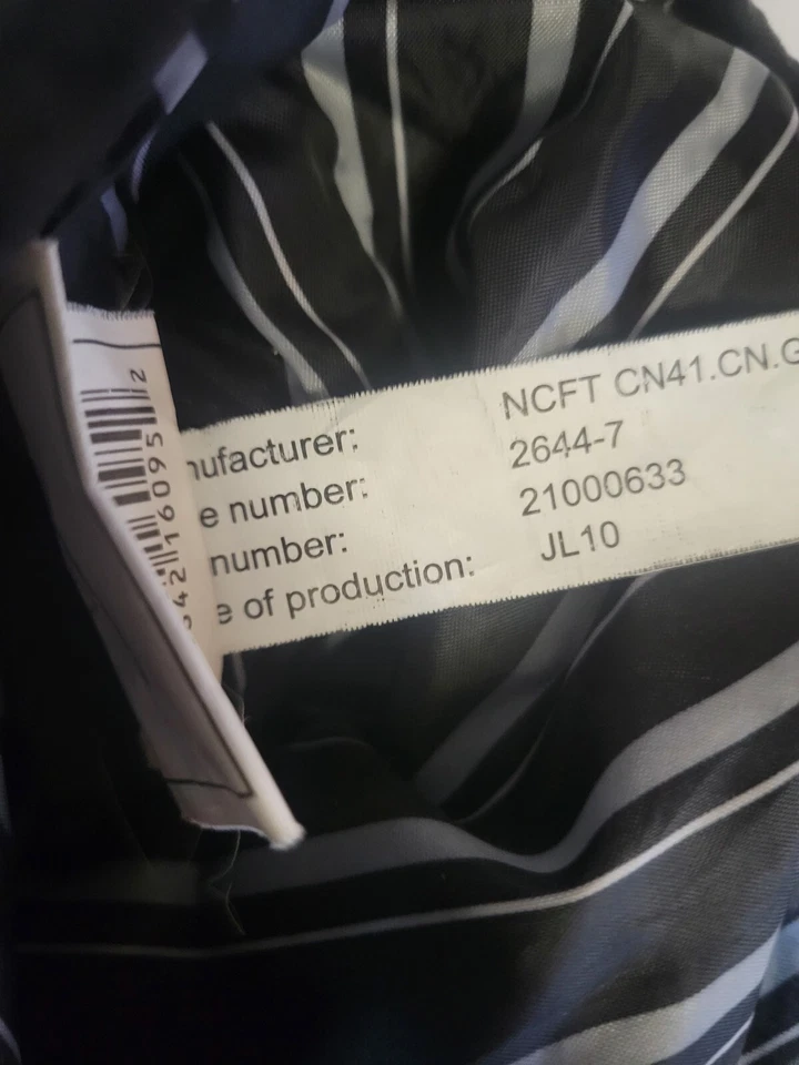 Bolso de Mano Nascar #7 Danica Patrick 2010 Forrado Negro 18" x 14" x 5" Foto 4 de 4