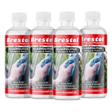 (29,08&euro;/L) 4x 300 ml GLASPOLITUR Scheibenpolitur Grundreiniger alle Glasarten